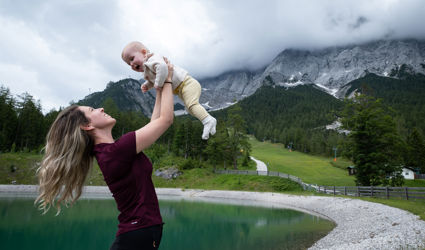 A relaxing mountain holiday with a baby? This is how you do it!
