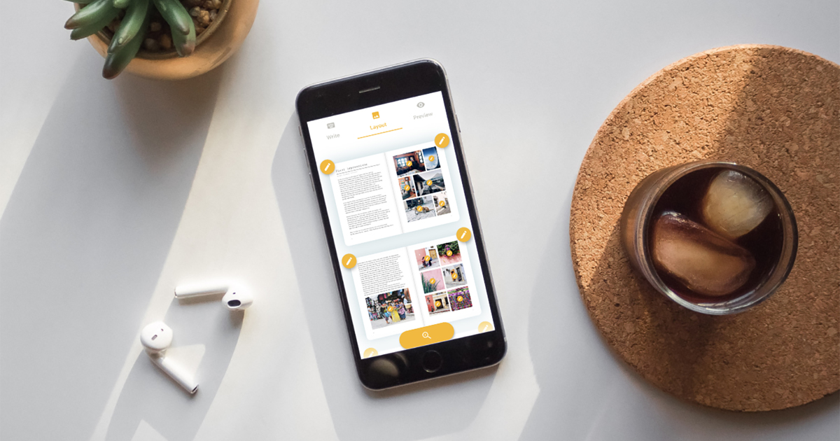 Travel Diaries journal app for iOS or Android