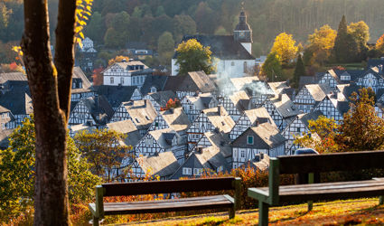 The most romantic towns in North Rhine-Westphalia