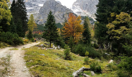 Autumn with the family in Austria