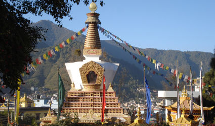 Een reisroute door Nepal